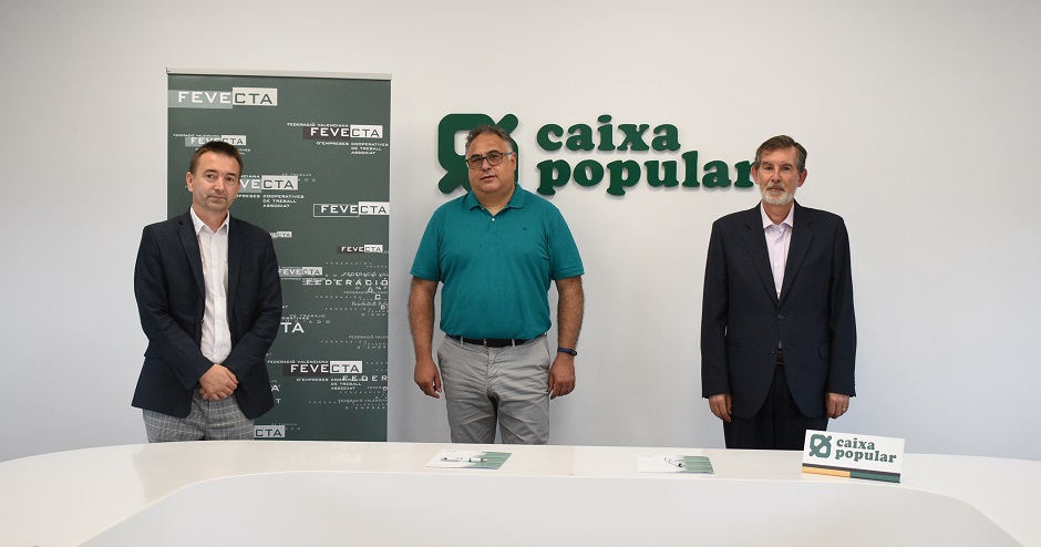 FEVECTA i Caixa Popular renoven el seu acord de col·laboració per a promocionar el cooperativisme